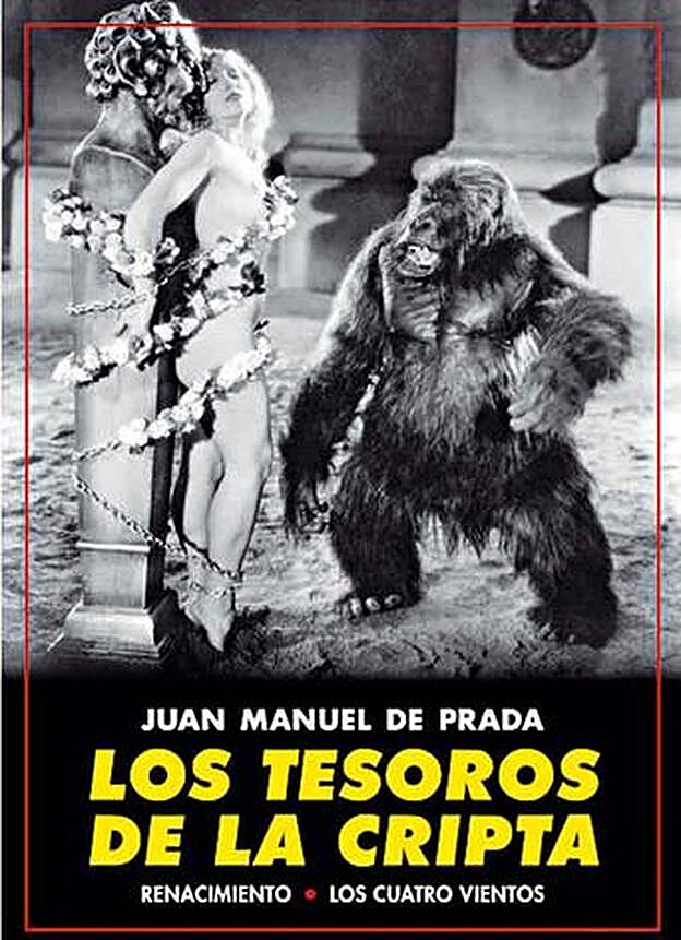 Portada del libro de Juan Manuel de Prada 'Los secretos de la cripta'.