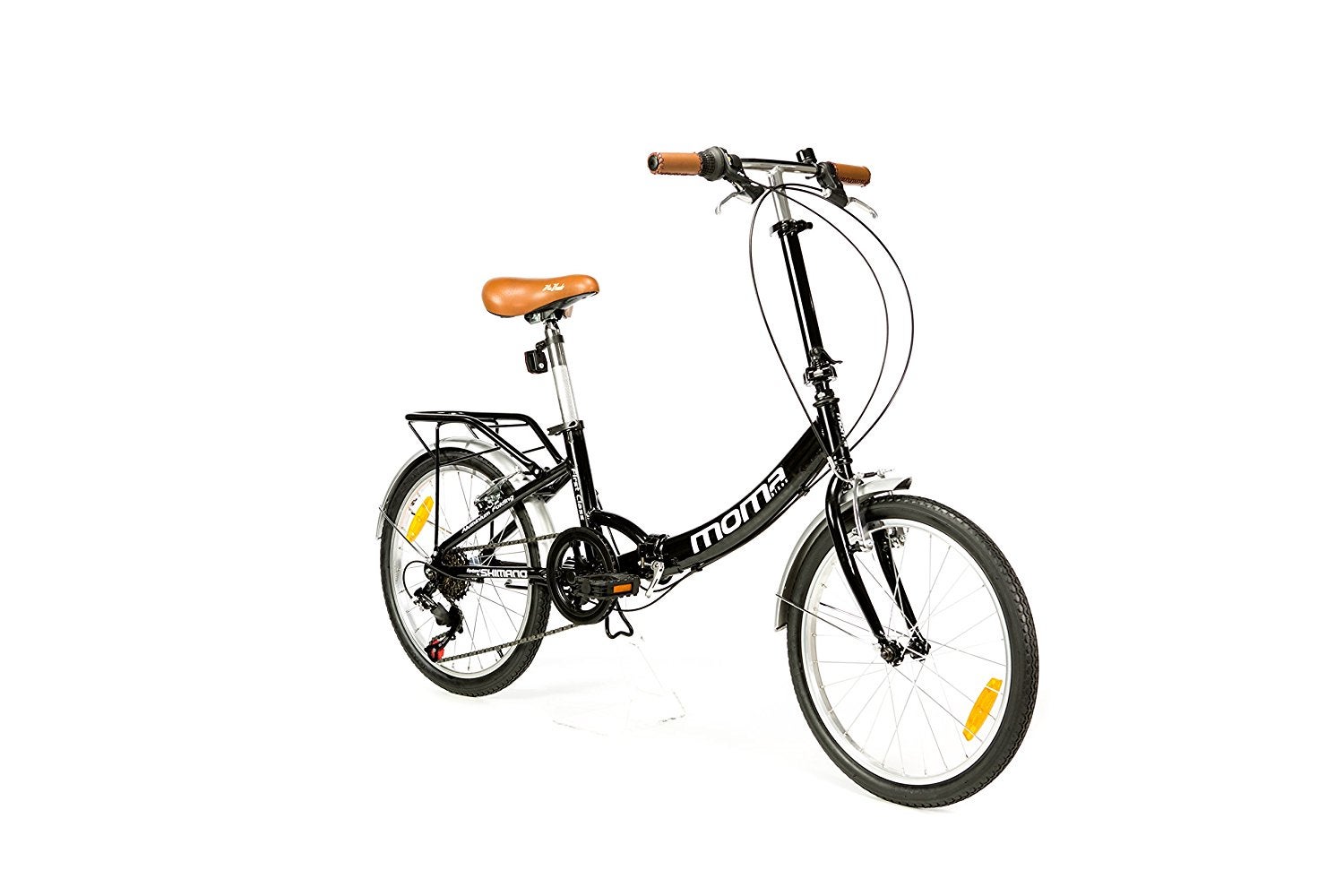 Otra idea para regalar el Día del Padre es esta bicicleta plegable con ruedas de 20" de la marca Moma. Tiene 6 velocidades y es de aluminio. No es un regalo económico pero con las ofertas de Amazon puedes ahorrarte mucho dinero. Ahora cuesta 169,99 euros, antes 350 euros.