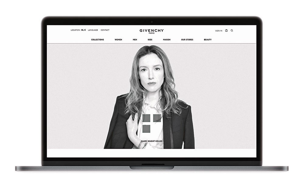 La nueva directora creativa de Givenchy, Clare Waight Keller, que acaba de presentar su desfile hace unos días en París, no para de introducir novedades en la maison y ahora presenta la venta on line, que en España, Alemania o Italia comienza ya. >www.givenchy.com
