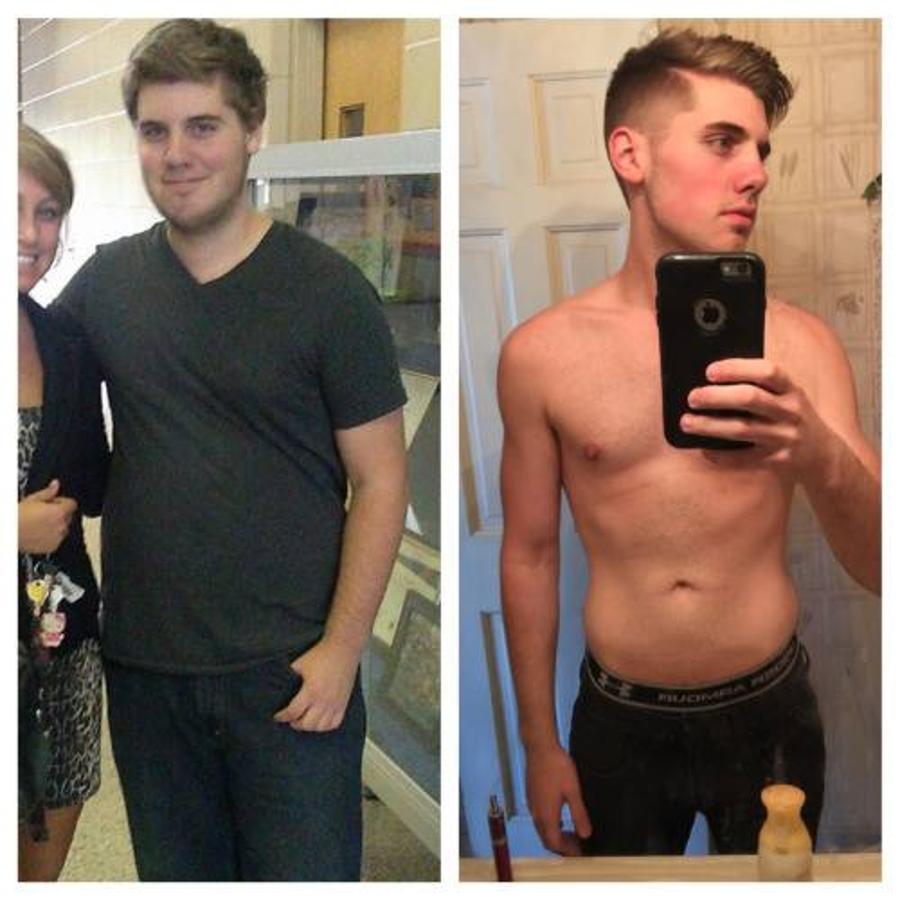 Facebook: Before and After weight loss