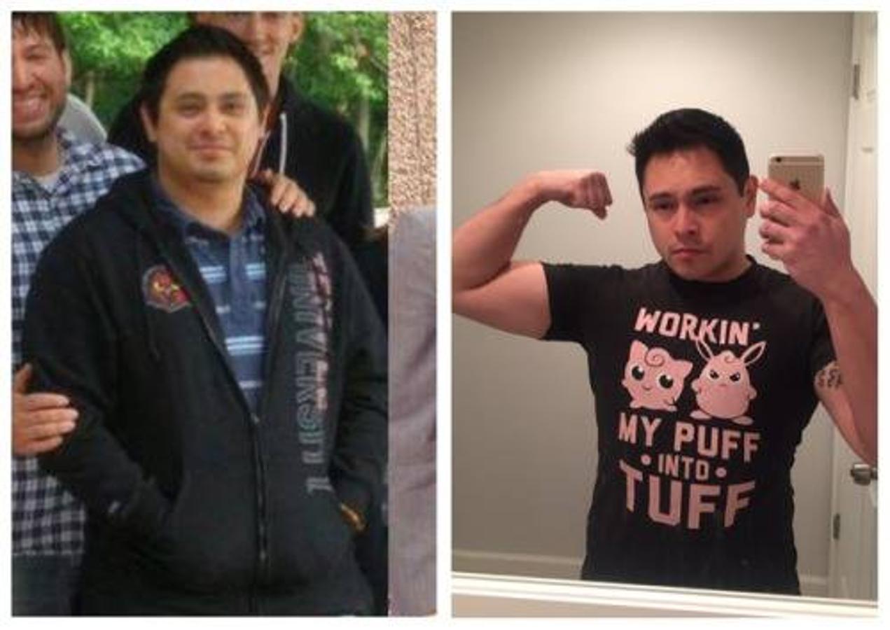 Facebook: Before and After weight loss