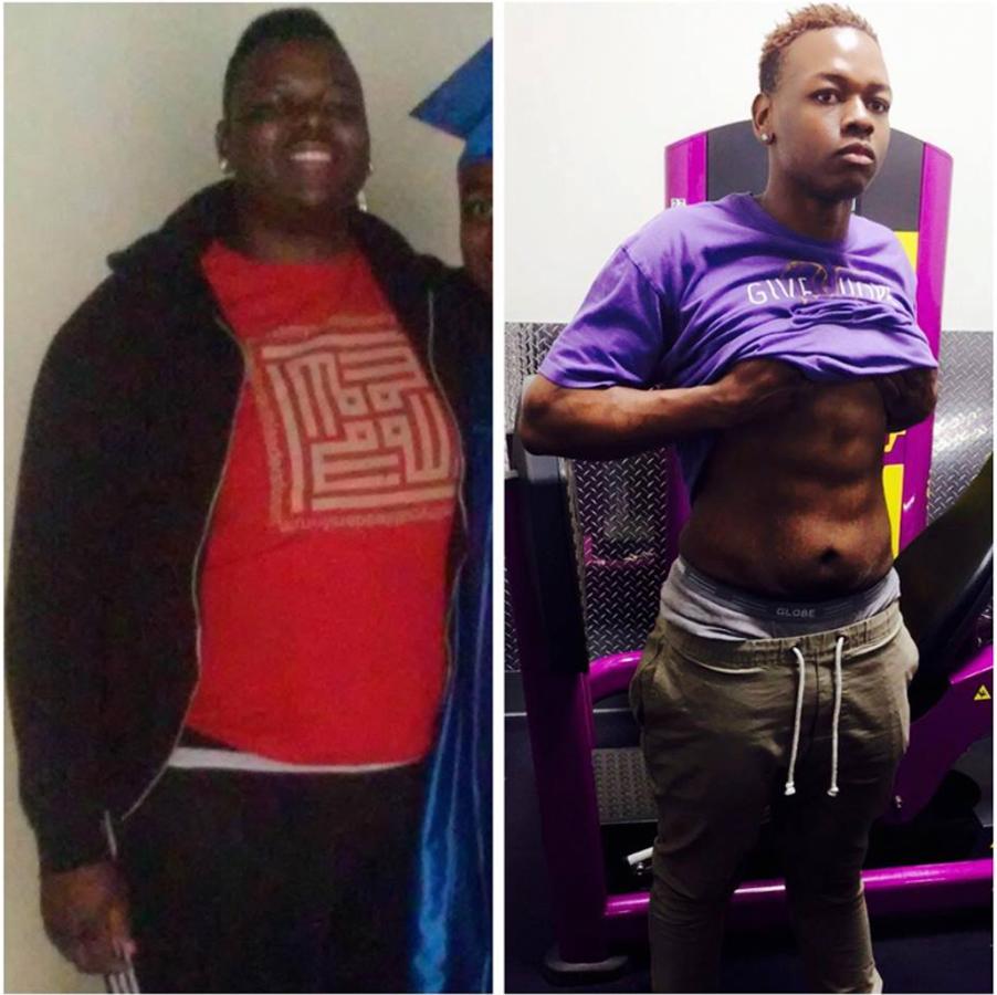 Facebook: Before and After weight loss
