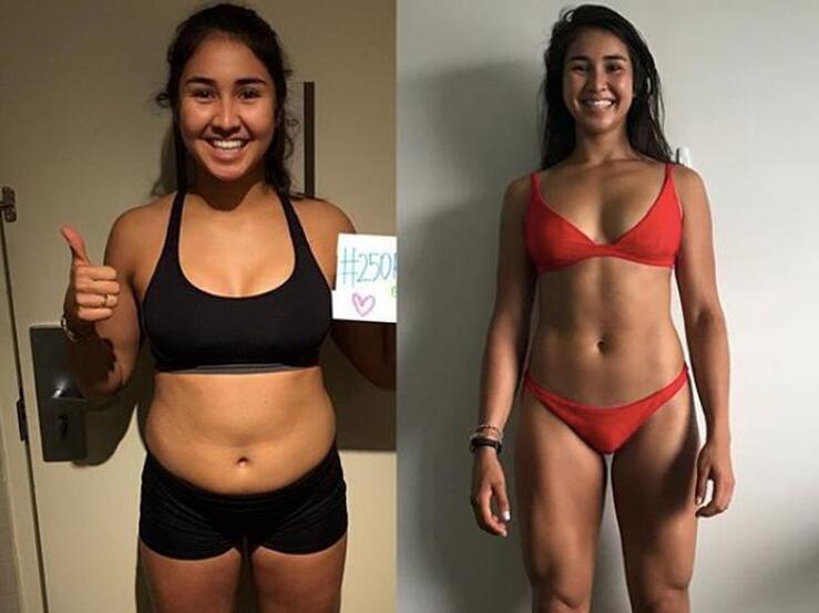 Fotos: Cambios de peso radicales tras hacer dieta