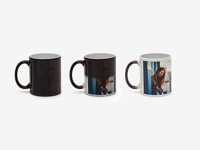 ¡Sorpresa mamá! Retrata uno de vuestros recuerdos más bonitos en esta taza. No sabrá que cuando tome su café con leche caliente estará ahí. 16€