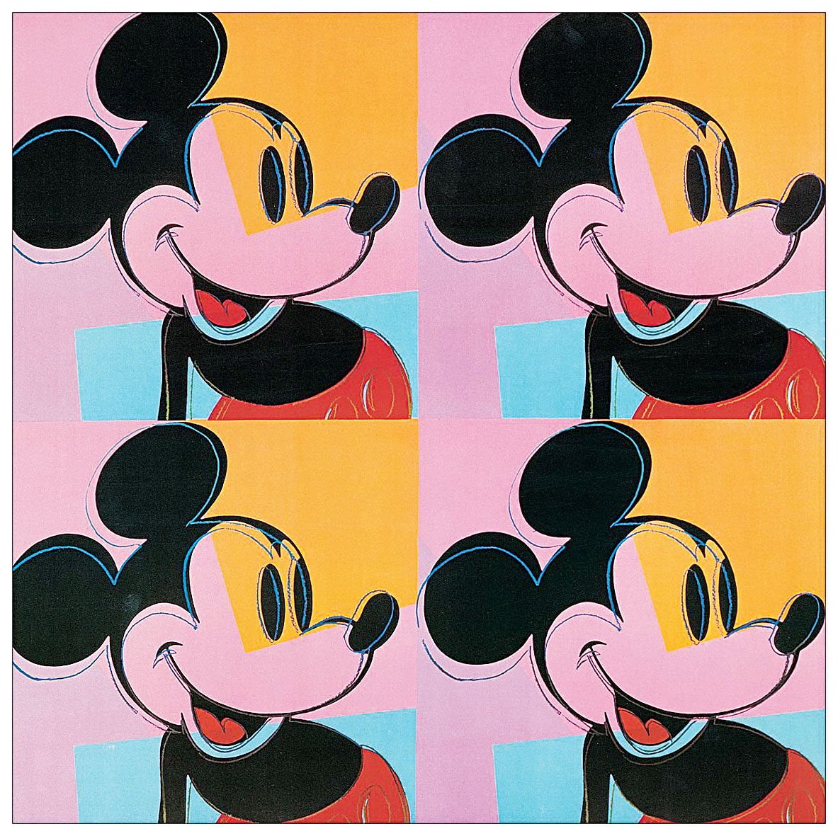 Cuadro Mickey Mouse de Andy Warhol, en Amazon.