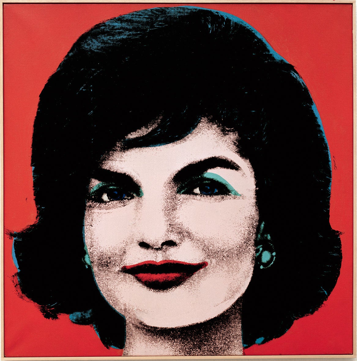 Lienzo de Warhol inspirado en Jackie Kennedy.