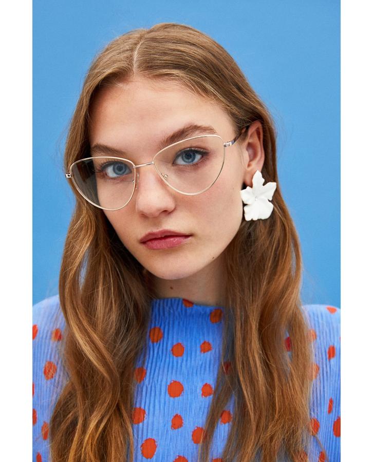 Gafas metálicas de vista de Zara: 12,95 euros.