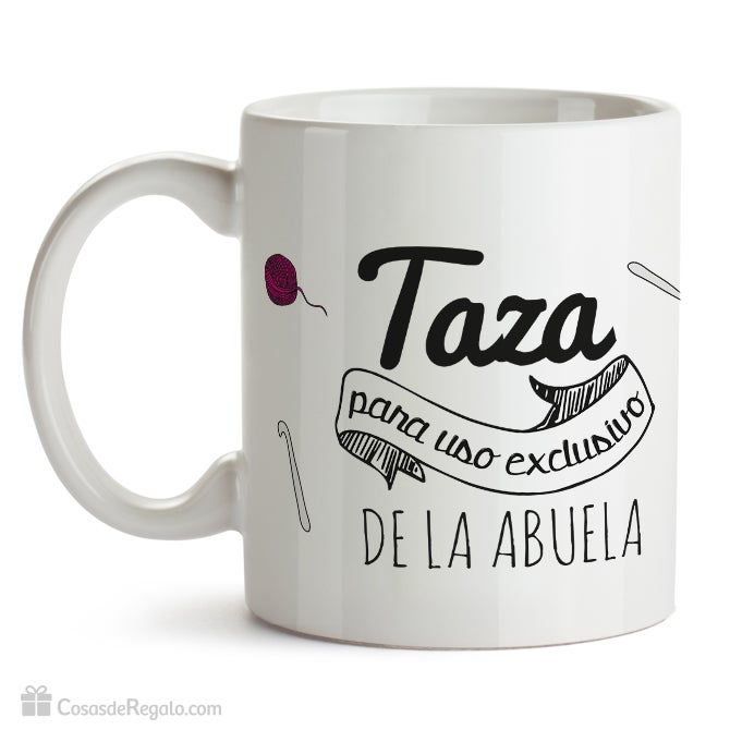 Como las abuelas no hay nada en el mundo, y por eso se merecen lo mejor. Una taza exclusiva para alguien especial. ¡Porque como tú no hay dos! 12€