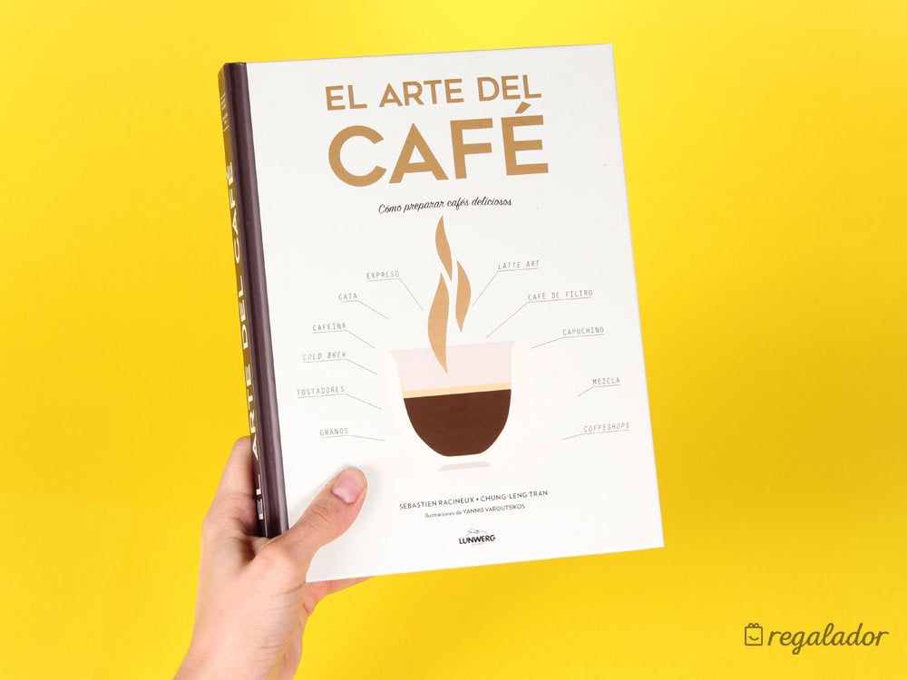 Y si es amante del café… ¡ahora sí que se hace inmune a la cafeína! Con ‘El arte del café’ saboreará cada página y le tendrás que llevar a cada referencia como si os trasladaseis en el tiempo. 19.95€