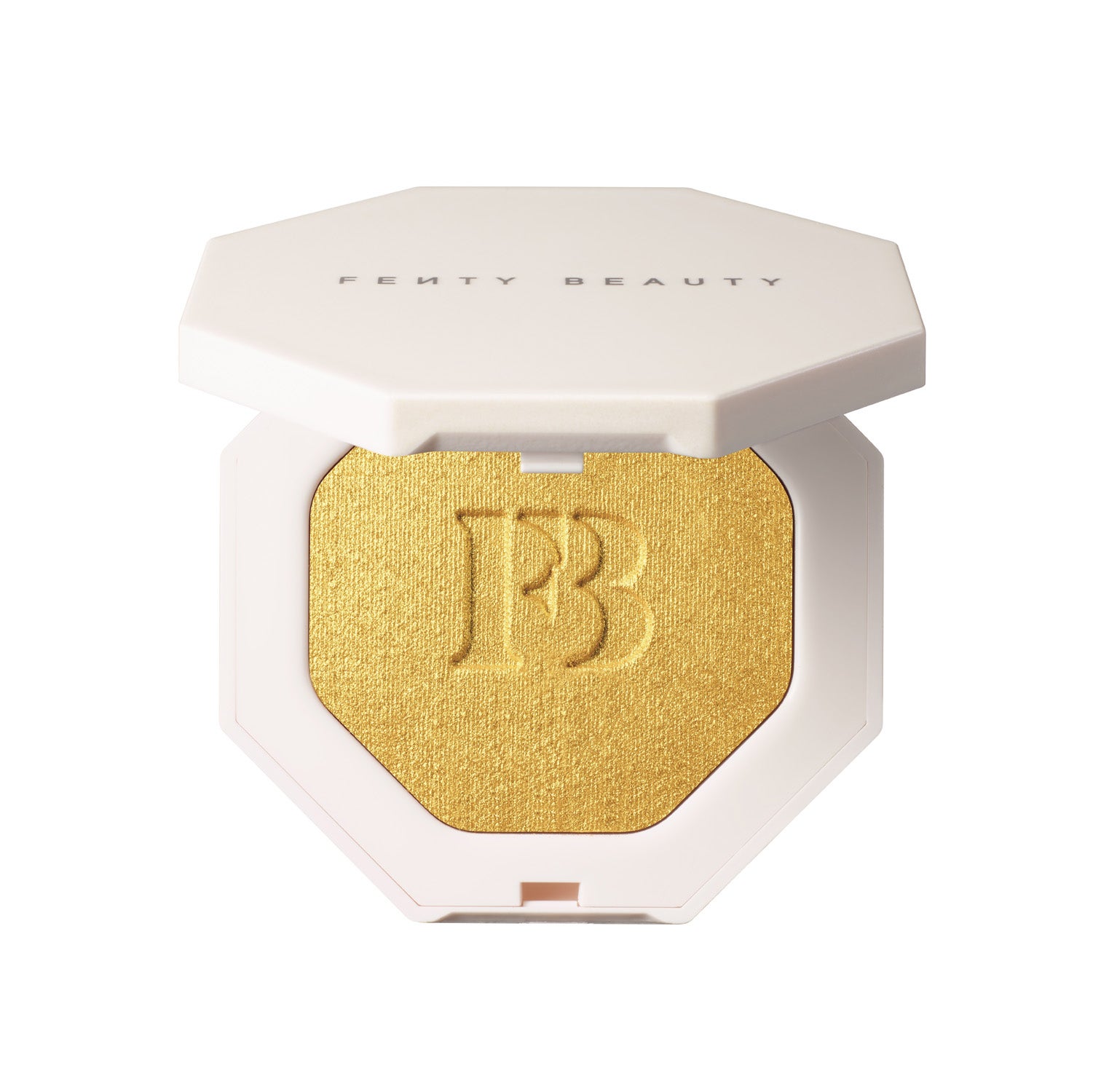 El iluminador que usa Rihanna, creado para reflejar todos tus estados de ánimo con su abanico de tonos iluminadores en formato individual o en dúo. Fórmula etérea de larga duración: un híbrido de crema y polvo que se funde al momento sobre la piel y se extiende prácticamente sin esfuerzo. Diversos tonos. (33€, exclusivo en Sephora).