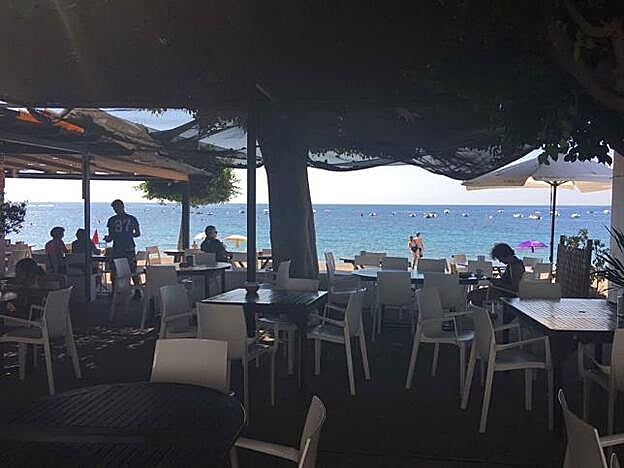 El restaurante de Costamarga, un lugar donde Gonzalo Sierra es muy conocido.