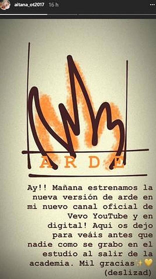 Aitana Ocaña es una de las triunfitas con más éxito en España.