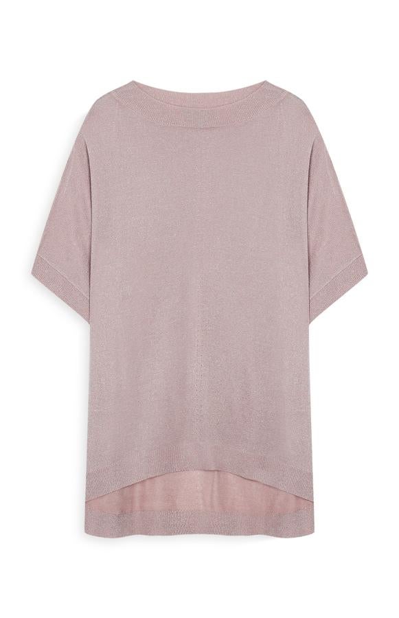 Camiseta larga de Primark: 10 euros.