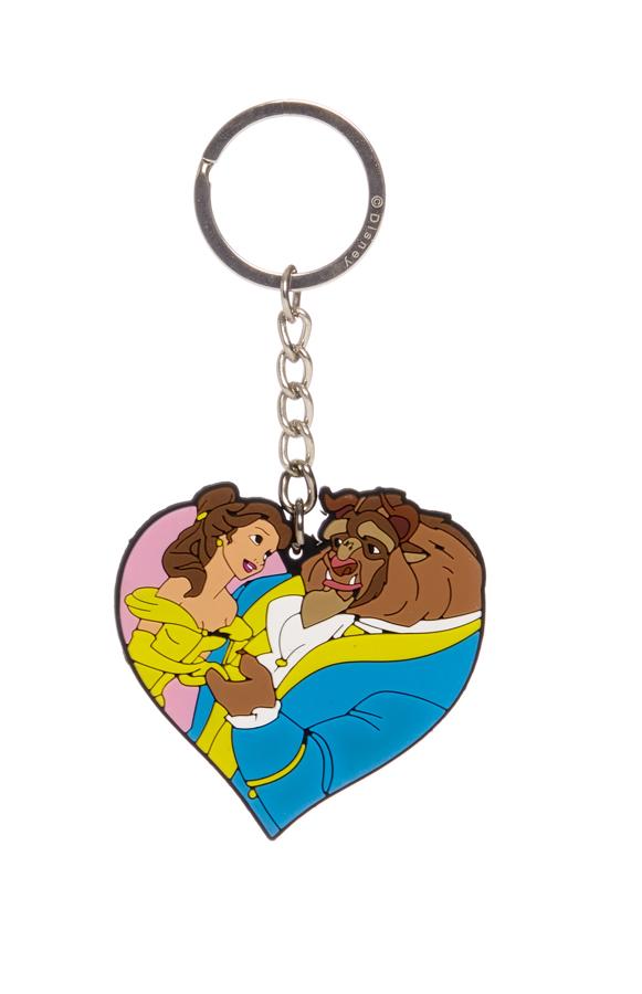 Llavero de corazón de La Bella y la Bestia de Primark: 3 euros.