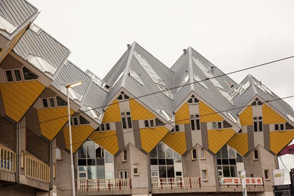 Cube House, del arquitecto Piet Blom.