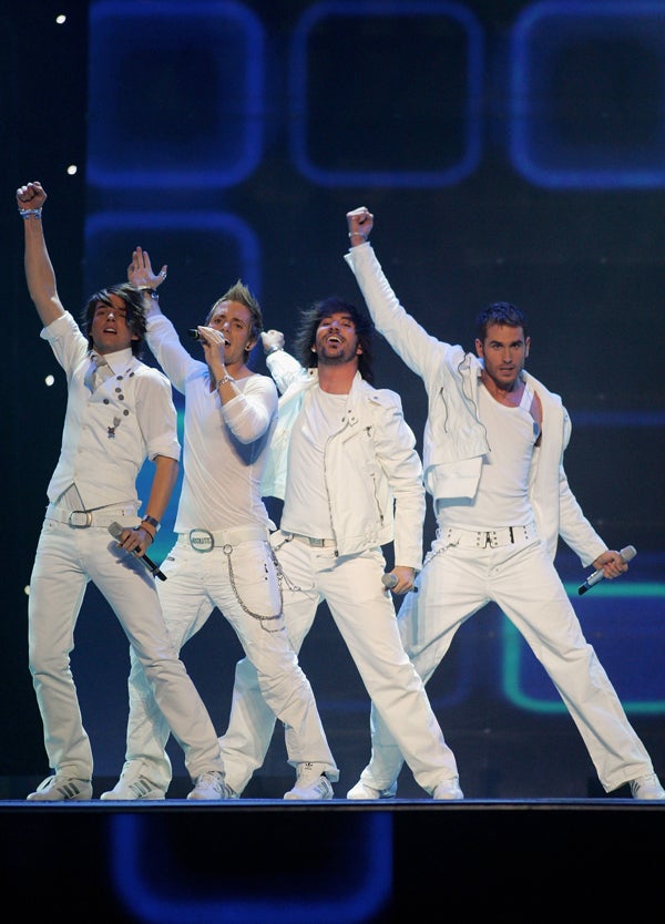 D’Nash, representante de España en el Festival de Eurovisión 2007 con la canción ‘I love you mi vida’ ocupó el puesto 20 de 24.