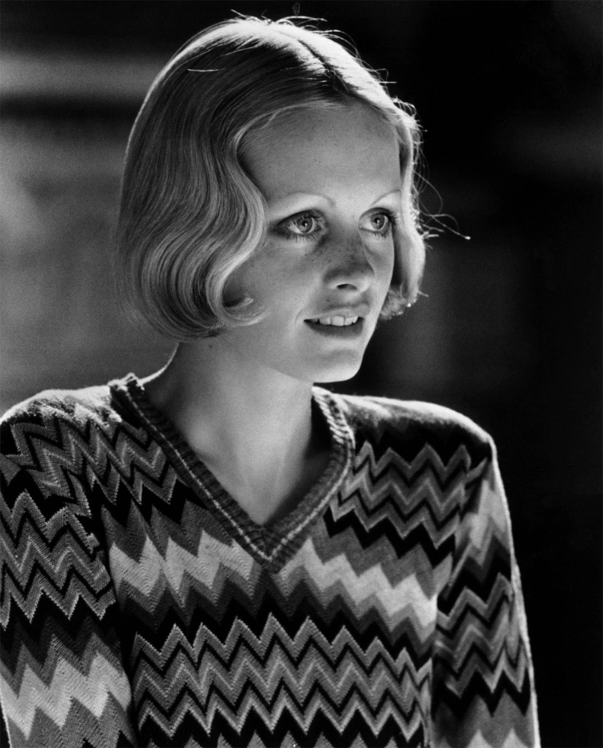 Twiggy con un corte de pelo bob en la película ‘The Boy Friend’ en 1971.