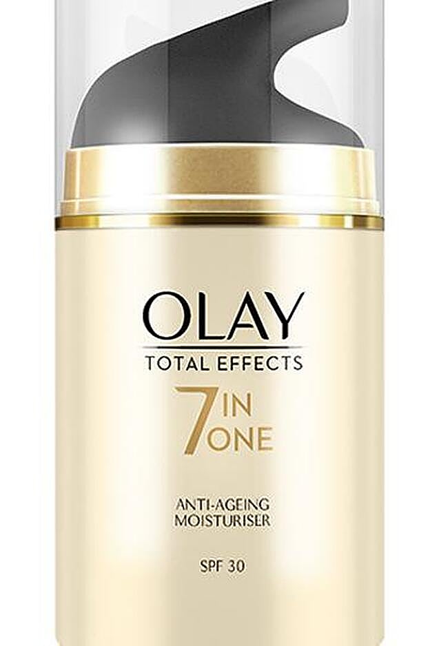 Total Effects Hidratante de Día SPF30 de Olay (19,99 €).