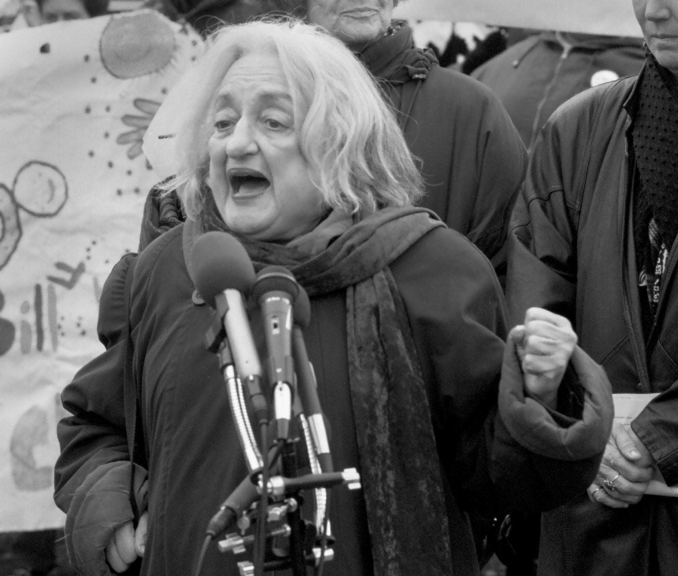 Betty Friedan, escritora, lider y teórica feminista que luchó por los derechos de las mujeres.
