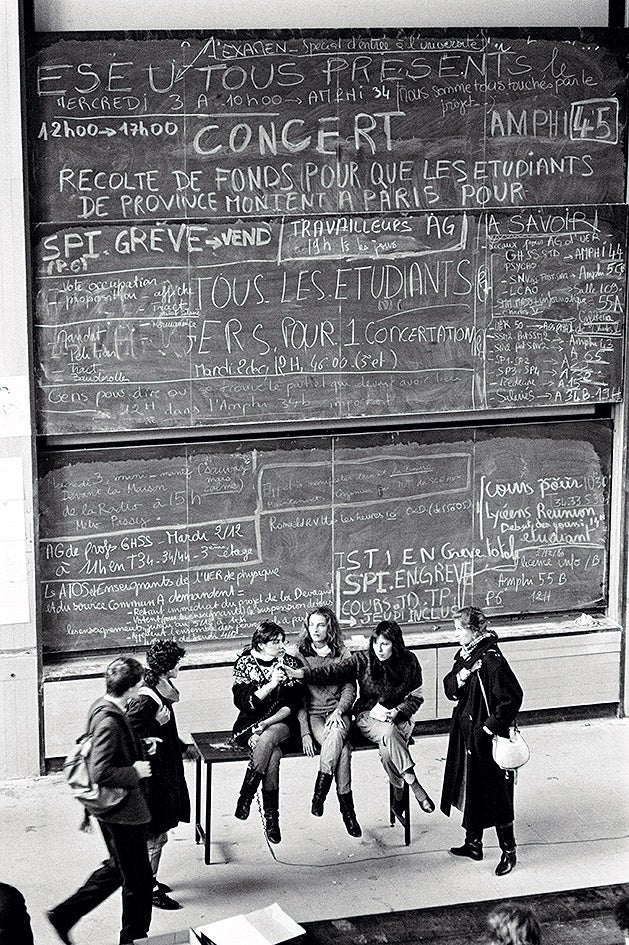 La gota que colmó el vaso de la ira de los estudiantes parisinos fue la prohibición de entrar en las habitaciones de las estudiantes de la Universidad de Nanterre.
