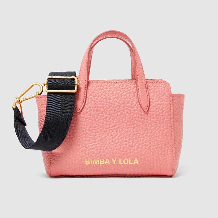 Mini tote de piel de Bimba y Lola: 140 euros.