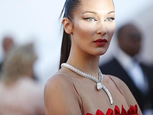 Galería. Bella Hadid y otras famosas con vestidos espectaculares en Cannes