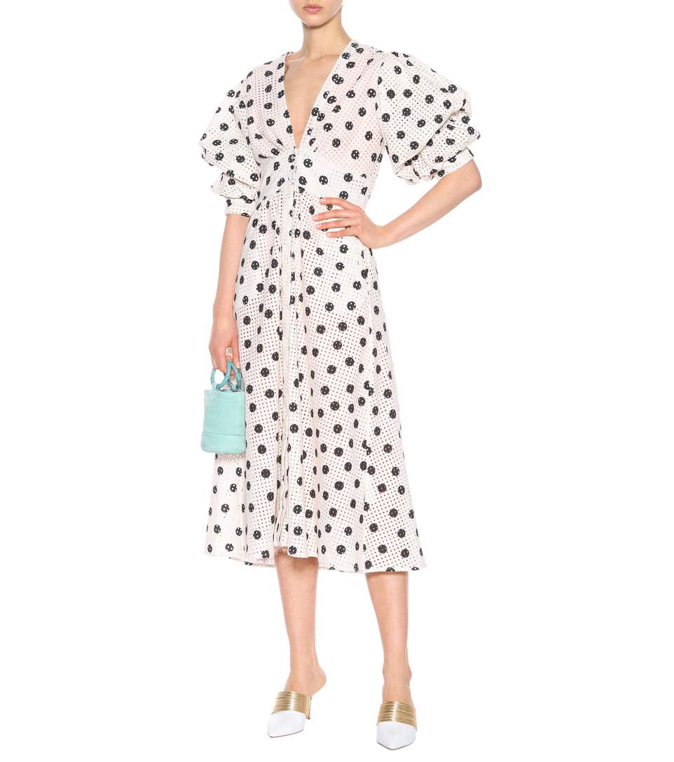 Vestido corto con lunares de Mytheresa: 1420 euros.