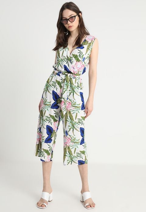 Mono con estampado floral de Zalando: 32,95euros.