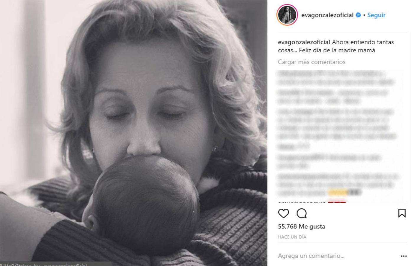 Ahora que Eva González también se ha convertido en madre admite entender muchas más cosas de la suya.