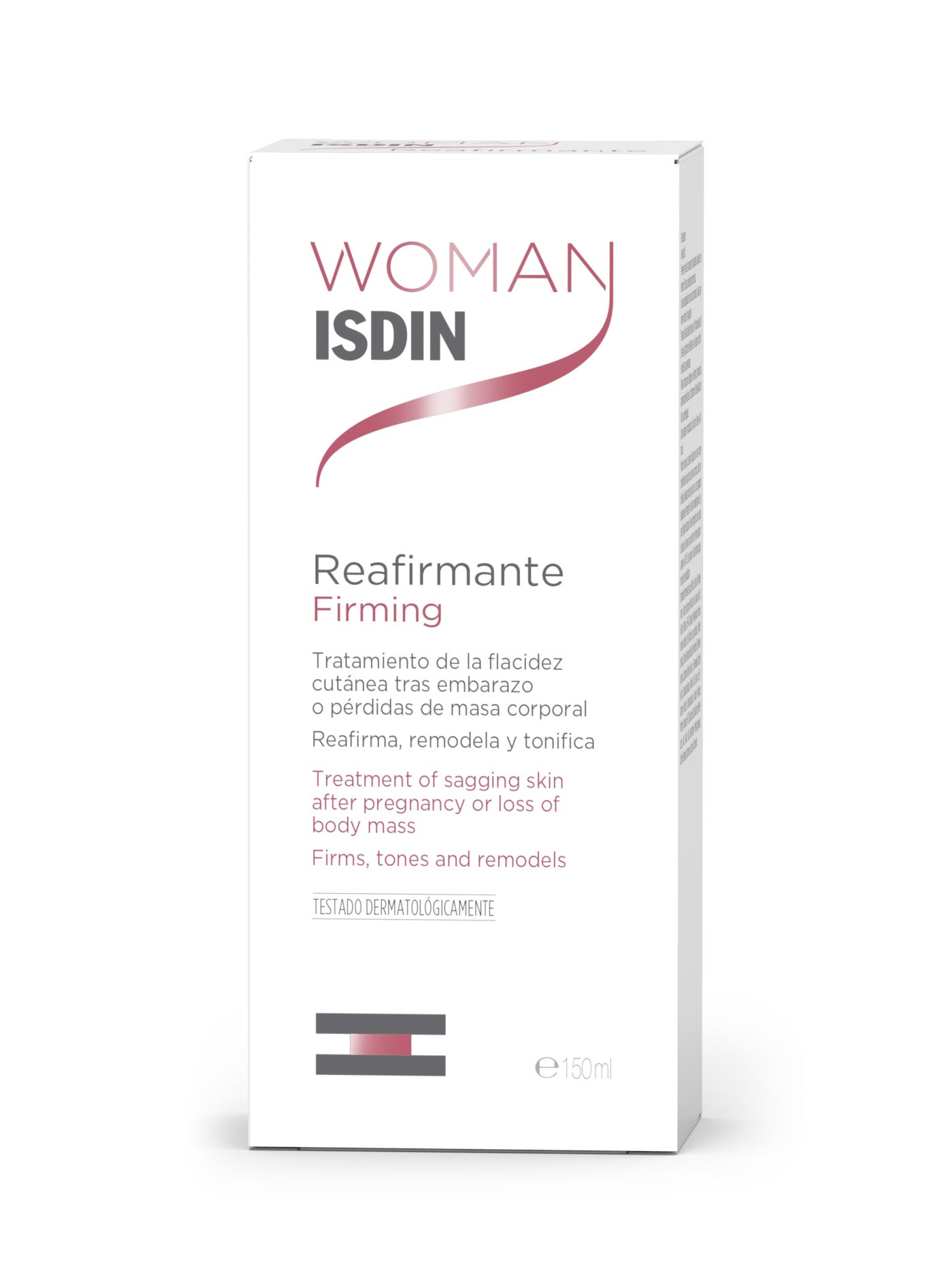 Crema corporal reafirmante de rápida absorción que contiene aceite de rosa mosqueta y proteosilano. Su uso está recomendado para la flacidez cutánea tras el embarazo o las pérdidas agudas de masa corporal mejorando, la firmeza y apariencia de la piel. Hidrata intensamente y ayuda a atenuar las estrías recientes. (15,65€).