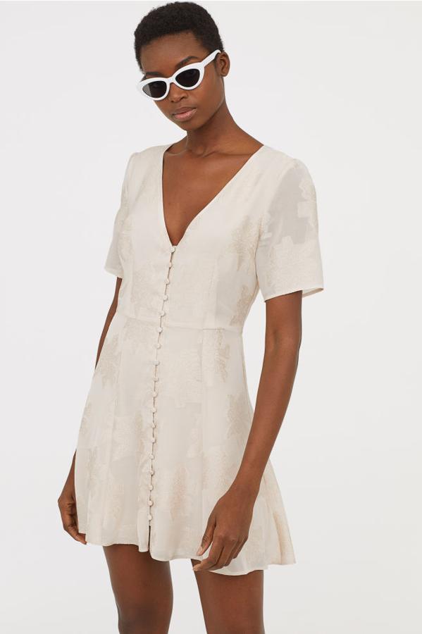 Minivestido con tejido jacquard, 49,99 euros