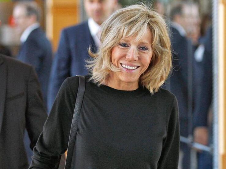 Fotos: Brigitte Macron, el triunfo de lo improbable