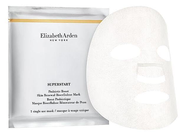 Superstart Probiotic Boost Skin Renewal Biocellulose Mask de Elizabeth Arden (49 euros).