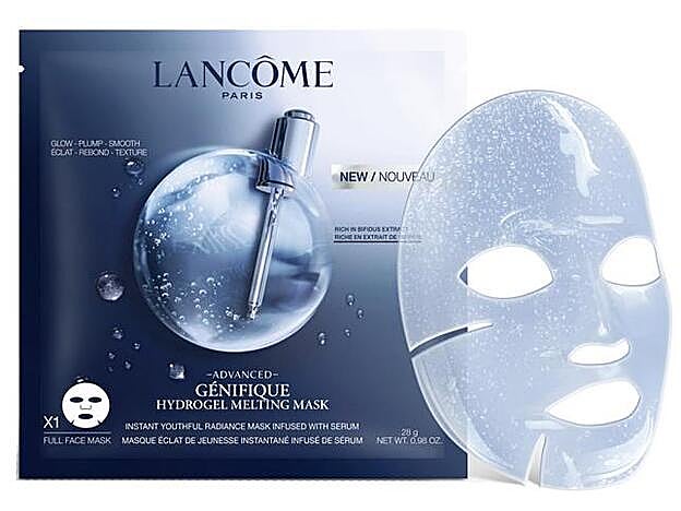 Advanced Génifique Mascarilla Fundente Hidrogel Efecto Flash de Lancôme (15 euros)