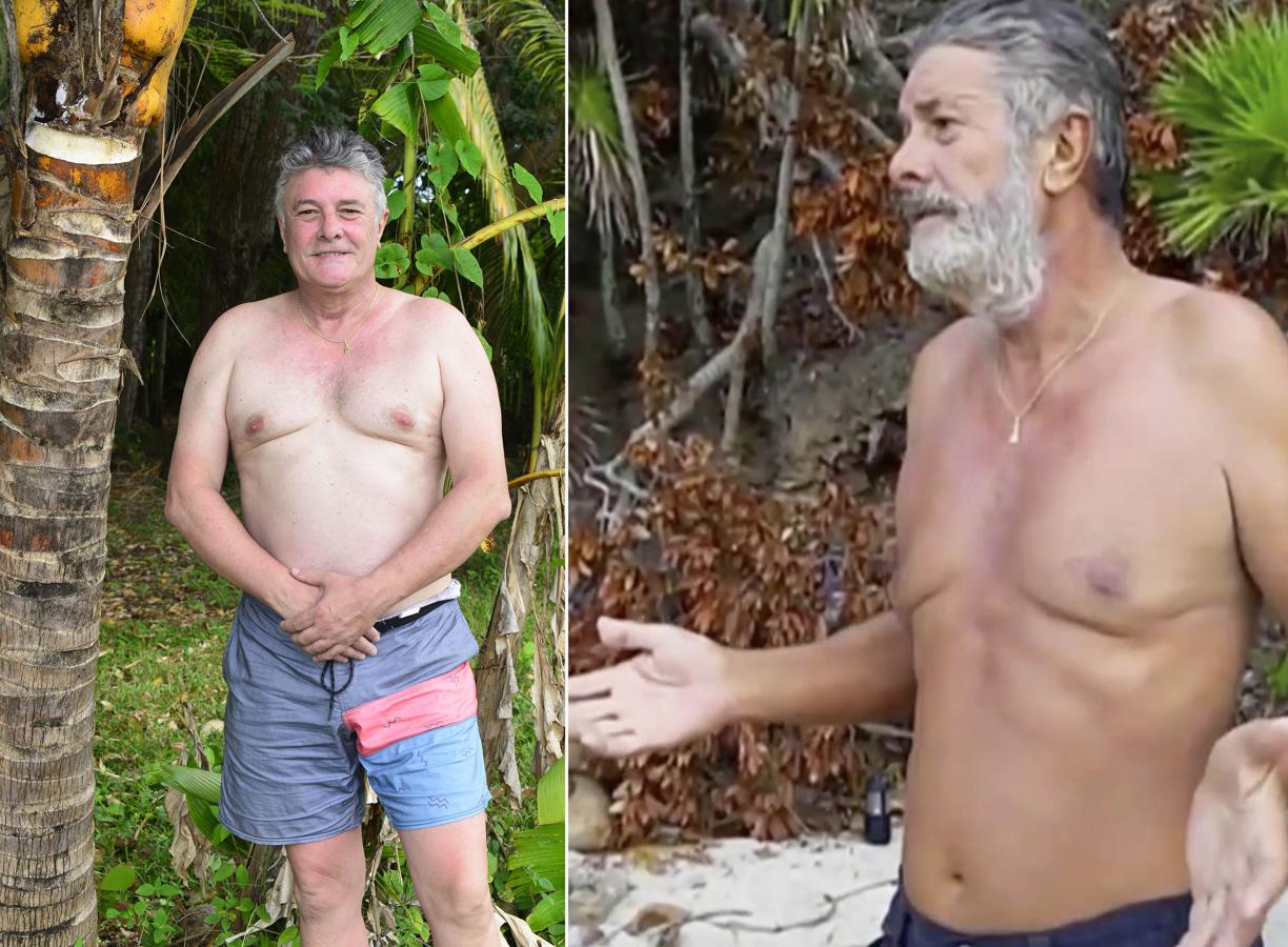 Francisco ha dicho adiós a su barriga en 'Supervivientes'. Además, luce barba poblada.