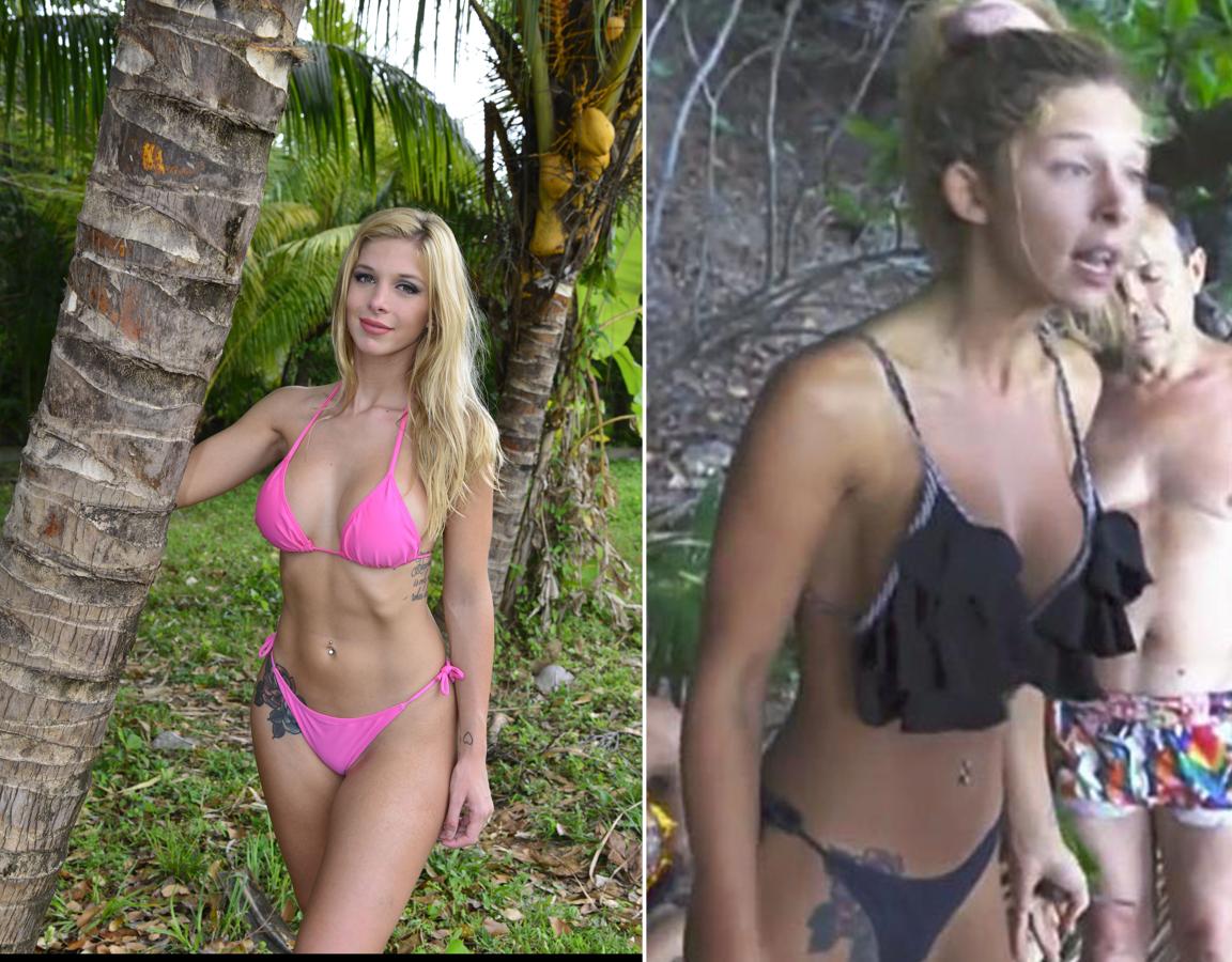 Aunque ya lucía una figura muy delgada, Romina ha perdido varios kilos y se muestra más delgada.