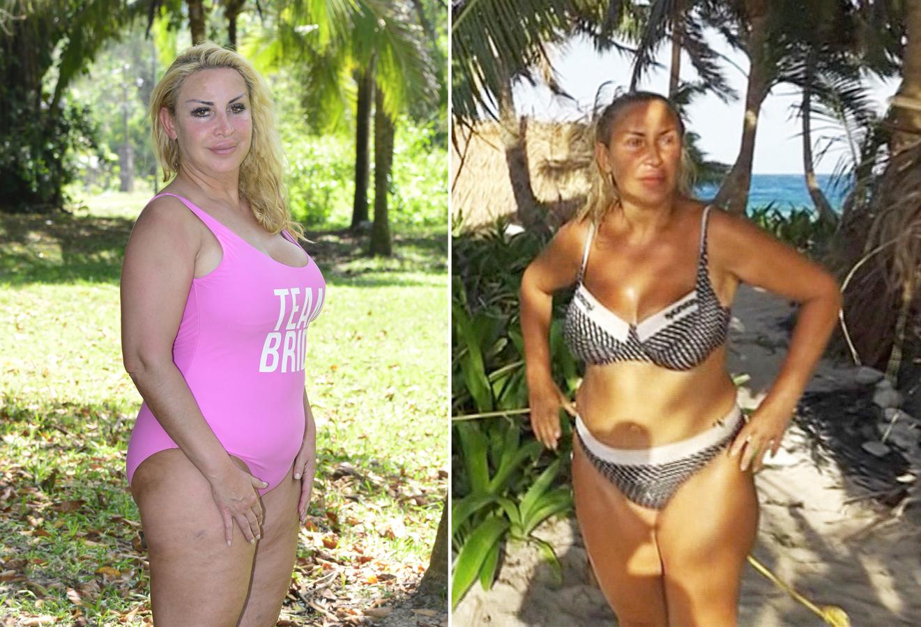 Quizá es uno de los cambios físicos más evidentes. Raquel Mosquera ha perdido mucho volumen desde el inicio de 'Supervivientes'.