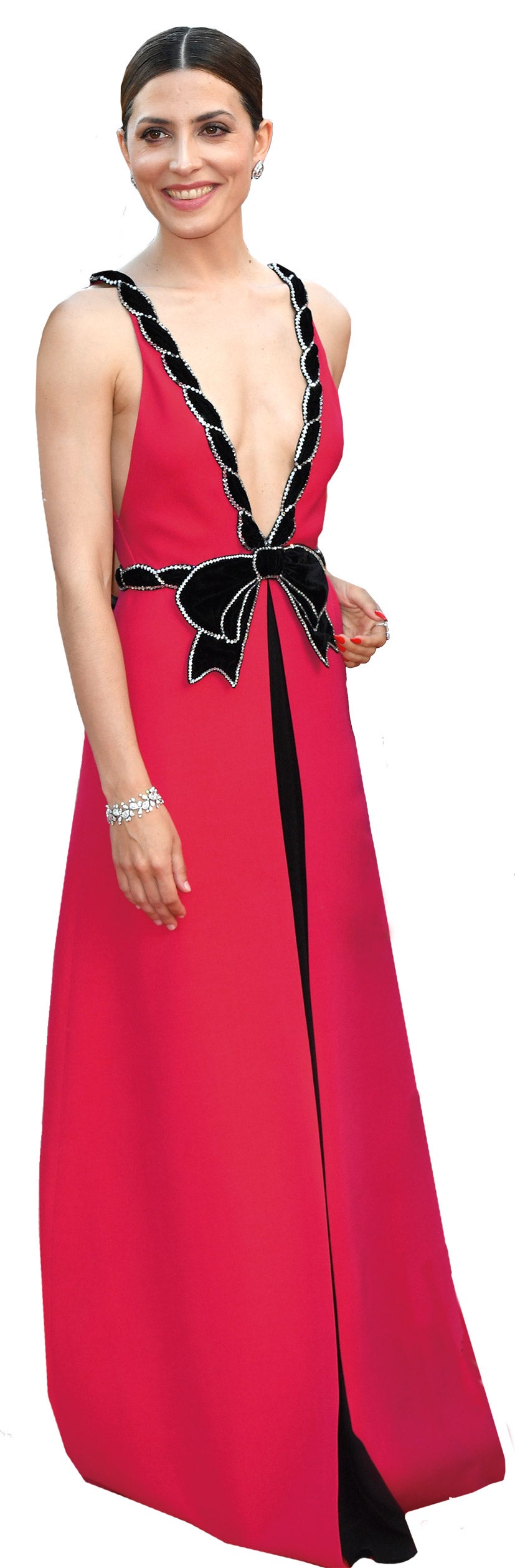 Gucci es su firma top, pero también lleva Nina Ricci o Jorge Acuña.