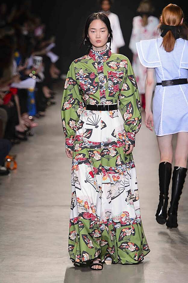 Los kimonos son otra de sus fuentes de inspiración.