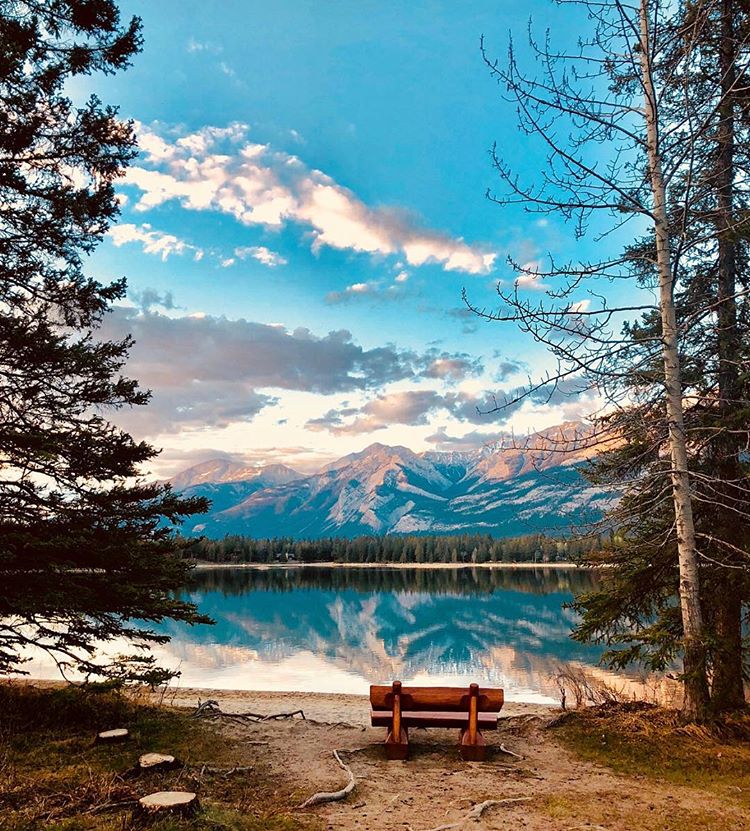 ¿No os imagináis a Harry y Meghan hablando del futuro y de lo mucho que se quieren en este banco con vistas?