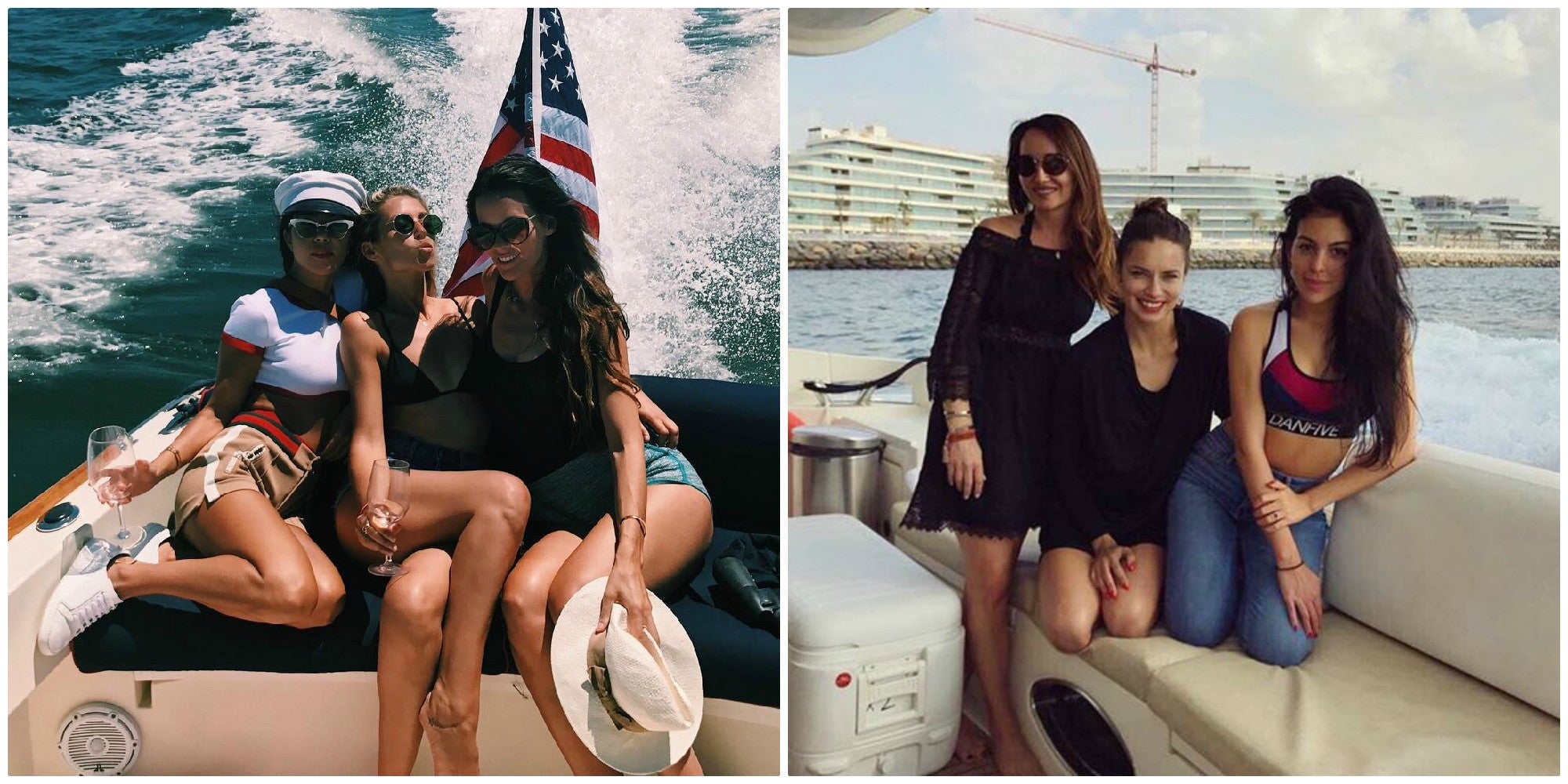 Montamos en yate. Con más ropa.