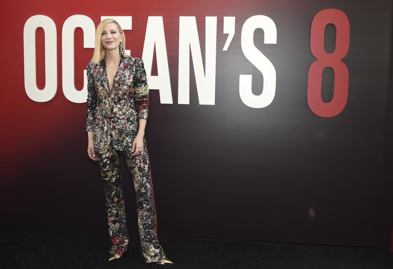Cate Blanchett es una de las actrices más elegantes del 'star system', y con este dos piezas de lentejuelas de Missoni lo ha vuelto a demostrar.