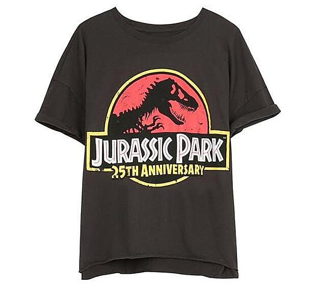 Camiseta estampada de 'Jurassic Park', 12,99 euros.