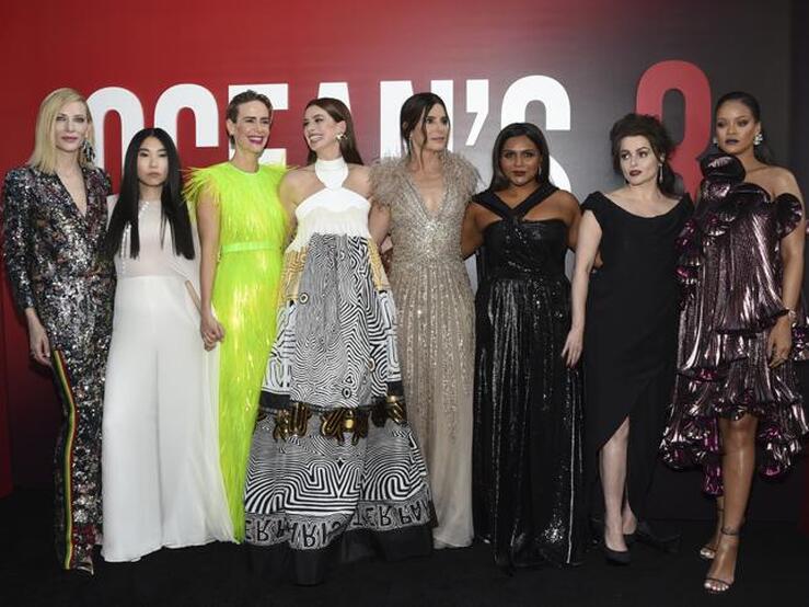 Fotos: Los looks de las protagonistas de 'Ocean's 8': de Rihanna a Anne Hathaway