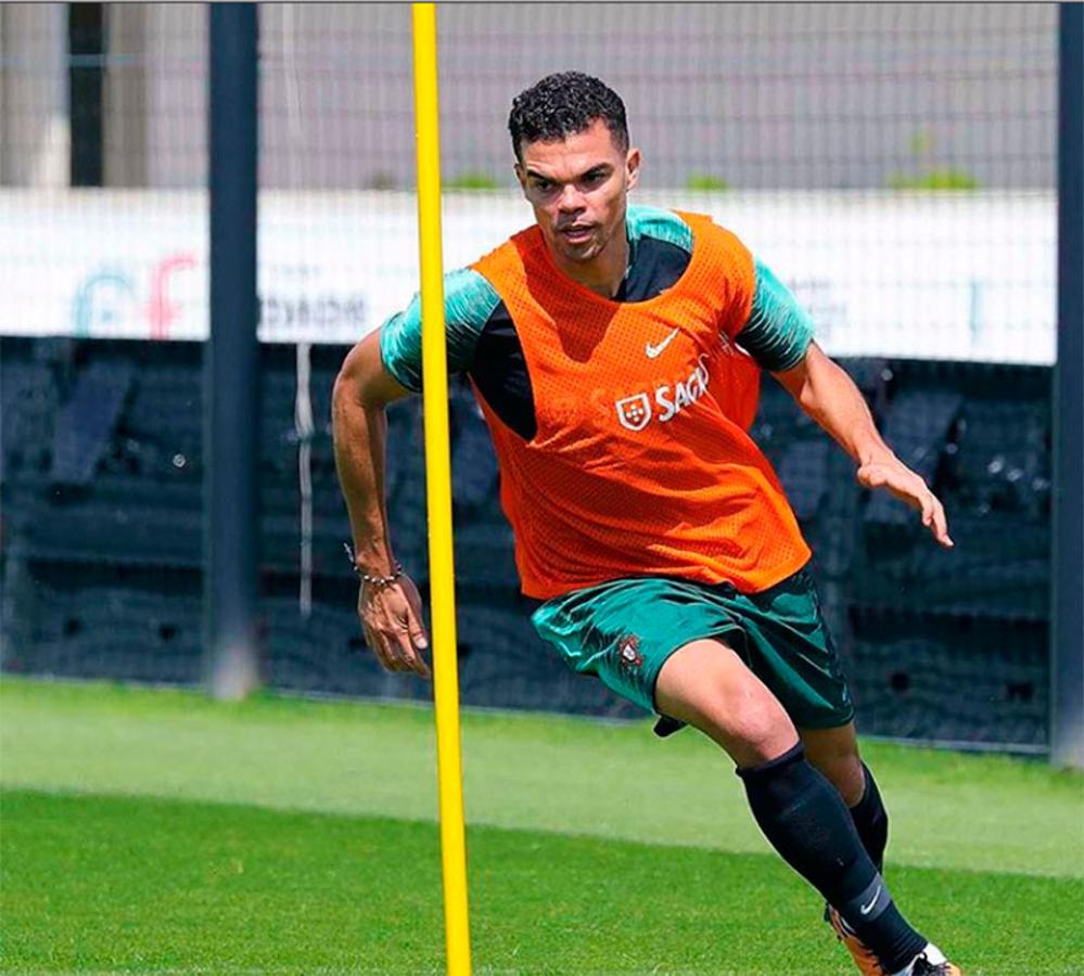 El defensa portugués Pepe, entre los jugadores lusos que disputarán el Mundial de Rusia 2018.