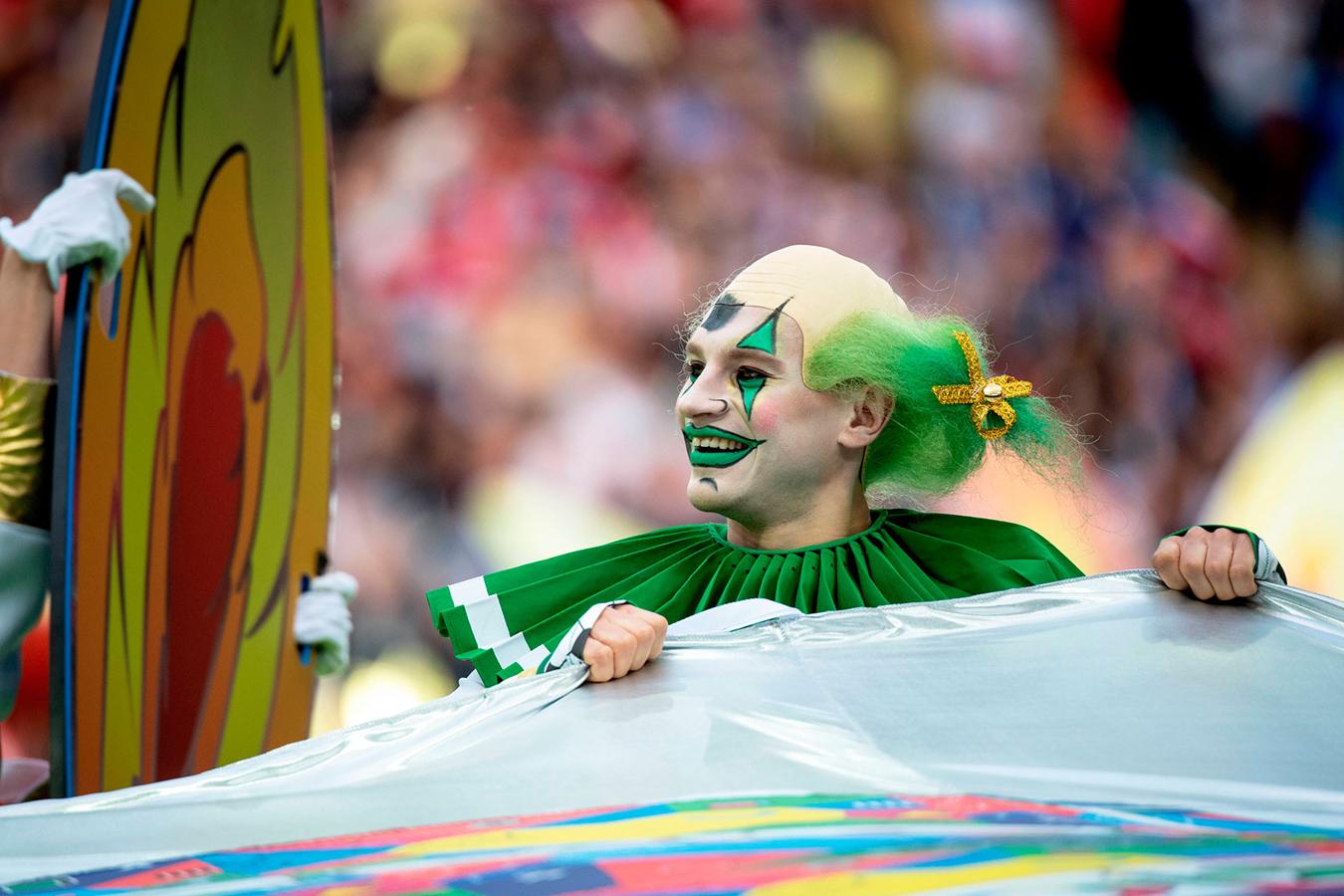 La Federación rusa no ha escatimado para esta ceremonia de inauguración del Mundial de Rusia 2018.