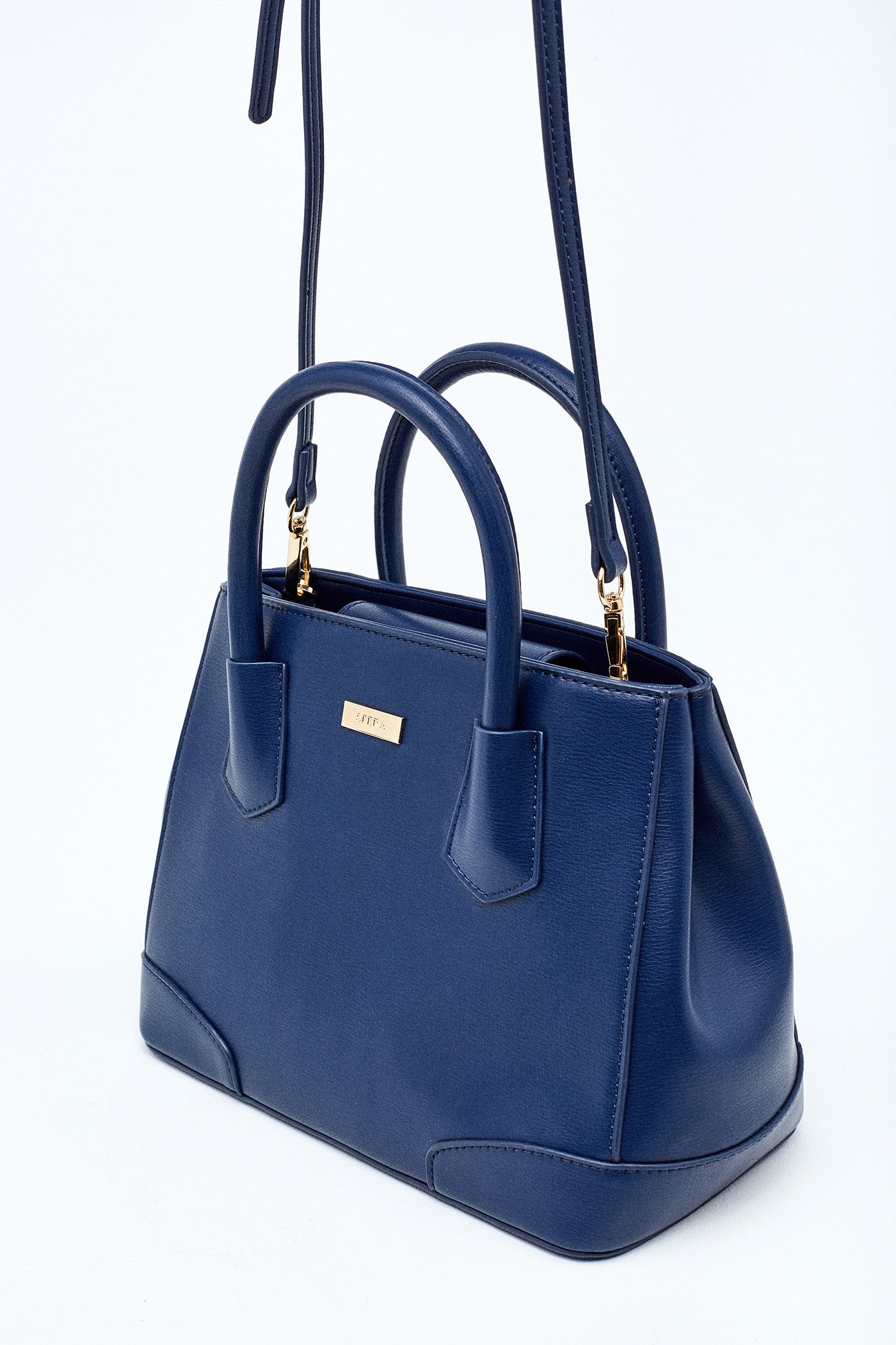 Mini bolso en color marino de esfera: 11,99 euros.