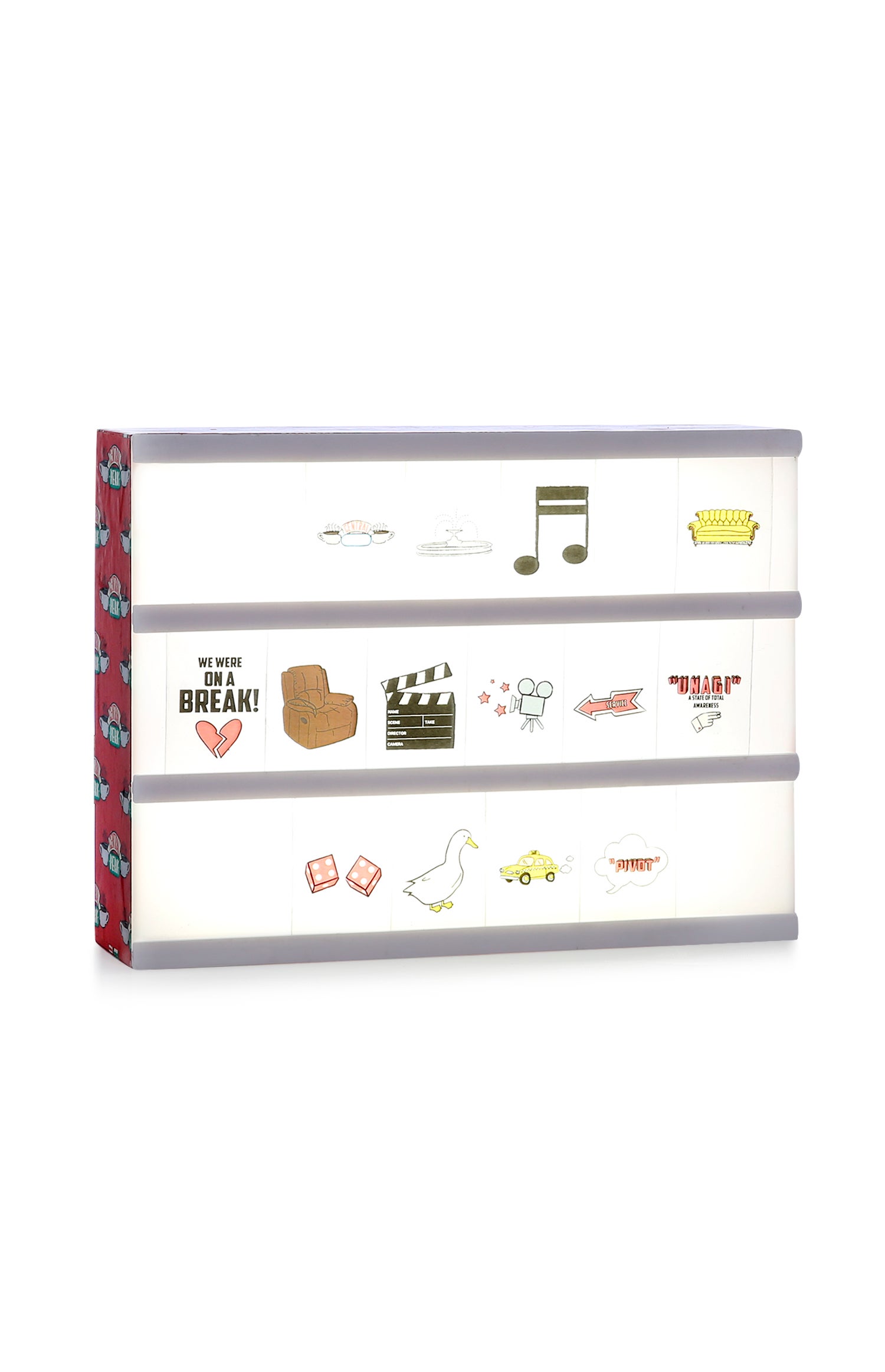 Y junto al cuadro, necesitas (sí, necesitas) este luminoso con iconos intercambiables que es capaz de expresar todos tus estados de ánimo.