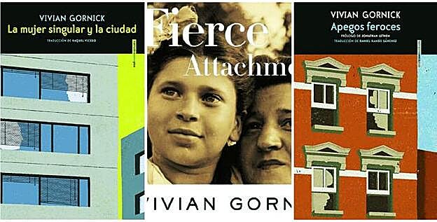 Portadas de las ediciones españolas e inglesa de sus libros.