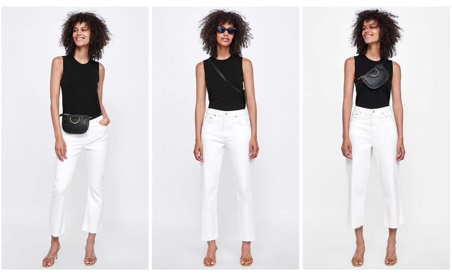 ¿Quién no ha buscado alguna vez los perfectos vaqueros blancos? Pues bien, los hemos encontrado y están en Zara. Su precio antes de las rebajas es de 29.95 euros.